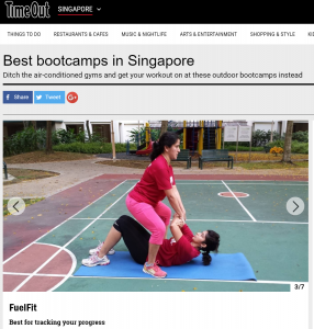Fuelfit is singapore's best fitness bootcamp for tracking results and progress